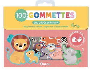 Les bébés animaux : 100 gommettes. Baby animals stickers. Pegatinas crias de animales - Yi-Hsuan Wu