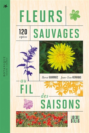 Fleurs sauvages au fil des saisons : 120 espèces - Hervé Guirriec