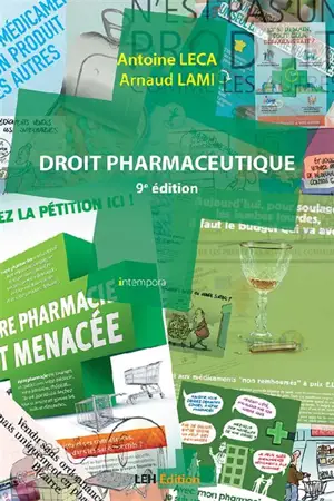 Droit pharmaceutique - Antoine Leca