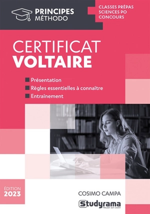 Certificat Voltaire : classes prépas, Sciences Po, concours - Cosimo Campa