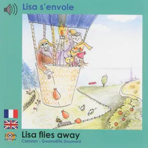 Lisa s'envole. Lisa flies away - Calouan