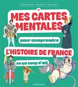 Mes cartes mentales pour comprendre l'histoire de France en un coup d'oeil - Elisabeth de Lambilly