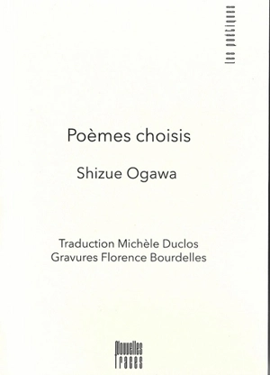 Poèmes choisis - Shizue Ogawa