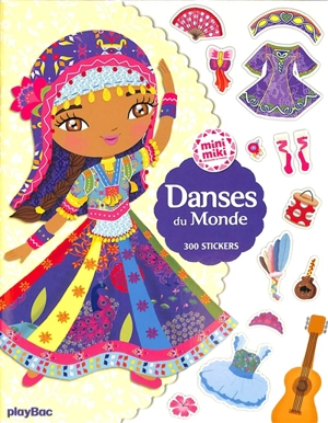 Danses du monde : 300 stickers - Julie Camel