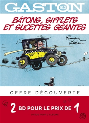 Gaston hors-série : bi-pack T2 + T1 (offert) - André Franquin