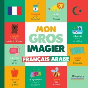 Mon gros imagier français-arabe - Virginie Chiodo