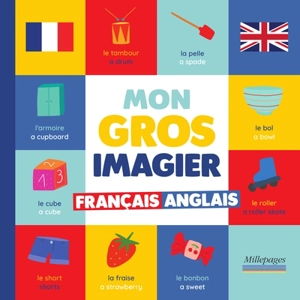 Mon gros imagier français-anglais - Virginie Chiodo