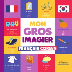 Mon gros imagier français-coréen - Virginie Chiodo