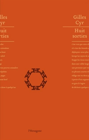 Huit sorties - Gilles Cyr