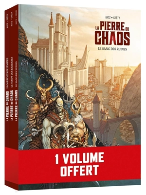 La pierre du chaos : pack promo vol. 1 à 3 - Gabriel Katz