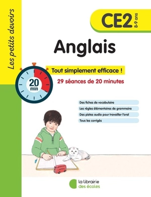 Anglais CE2, 8-9 ans : 29 séances de 20 minutes - Bénédicte Silvère