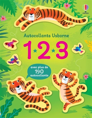 1-2-3 : Autocollants Usborne - Beecham, Alice