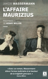 L'affaire Maurizius - Jakob Wassermann