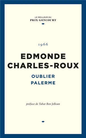 Oublier Palerme - Edmonde Charles-Roux