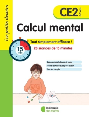 Calcul mental CE2, 8-9 ans : 28 séances de 15 minutes - Vincent Fontaine