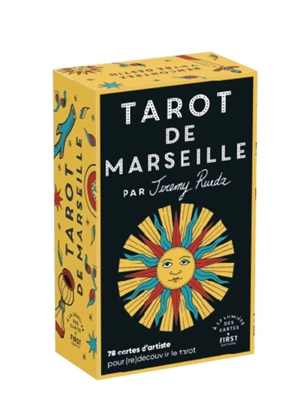 Tarot de Marseille : 78 cartes d'artiste pour (re)découvrir le tarot - Jérémy Rueda