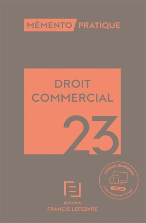 Droit commercial : 2023 - Barthélémy Mercadal