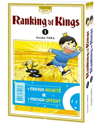 Ranking of kings : pack offre découverte volumes 1 et 2 - Sosuke Toka