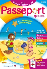 Passeport de la grande section au CP, 5-6 ans : toutes les matières - Guy Blandino