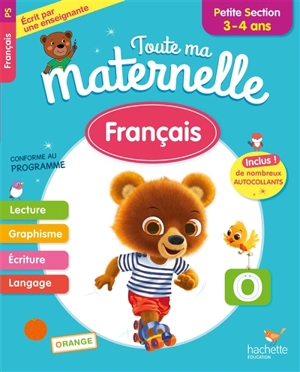 Toute ma maternelle : français, petite section, 3-4 ans : conforme au programme - Caroline Marcel