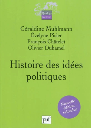 Histoire des idées politiques - Évelyne Pisier