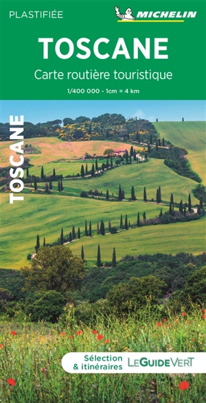 Toscane : carte routière et touristique - Manufacture française des pneumatiques Michelin