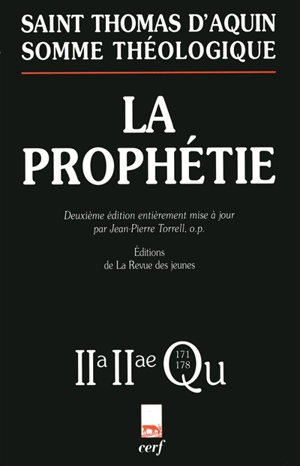 La prophétie : 2e-2ae, questions 171-178 - Thomas d'Aquin