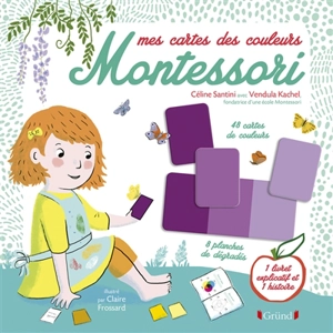 Mes cartes des couleurs Montessori - Céline Santini