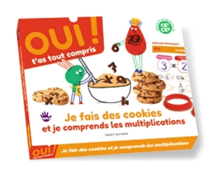 Je fais des cookies et je comprends les multiplications