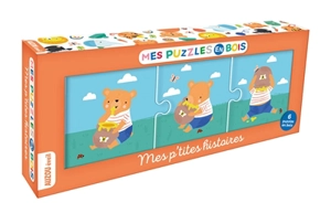 Mes puzzles en bois : mes p'tites histoires - Nina Ghataora