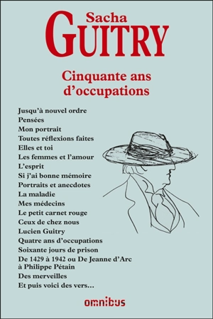 Cinquante ans d'occupations - Sacha Guitry