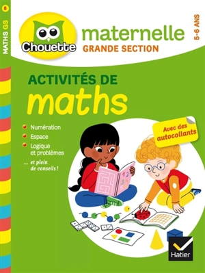 Activités de maths, maternelle grande section, 5-6 ans : numération, espace, logique et problèmes... et plein de conseils ! - Florence Doutremepuich