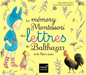 Le mémory Montessori des lettres de Balthazar et de Pépin aussi - Marie-Hélène Place