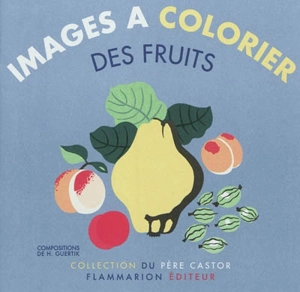 Images à colorier : des fruits - Elena Pavlovna Gertik