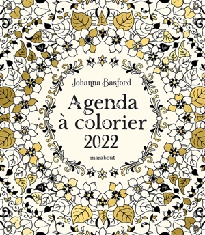 Agenda à colorier 2022 - Johanna Basford