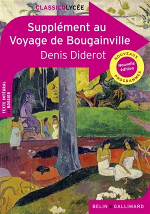 Supplément au voyage de Bougainville : nouveaux programmes - Denis Diderot