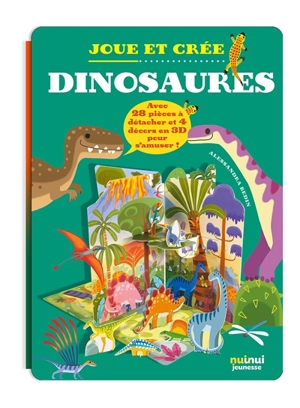 Joue et crée : dinosaures - Alessandra Bedin