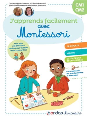 J'apprends facilement avec Montessori CM1, CM2 - Marie Constans