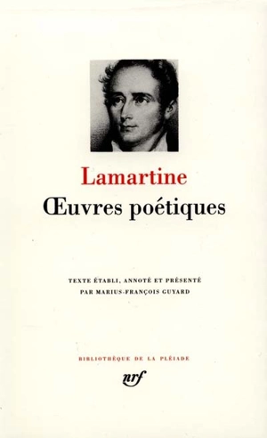 Oeuvres poétiques - Alphonse de Lamartine