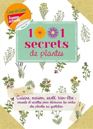 1.001 secrets de plantes : cuisine, maison, santé, bien-être : conseils et recettes pour découvrir les vertus des plantes au quotidien - Elisabeth Trotignon