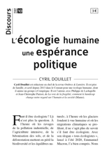 L'écologie humaine, une espérance politique - Cyril Douillet
