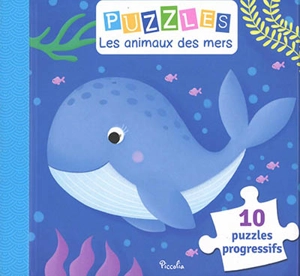 Puzzles : les animaux des mers - Simona Beretta