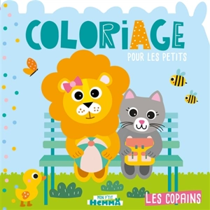 Les copains : coloriage pour les petits - Carotte et compagnie (site web)