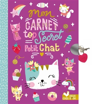 Mon carnet top secret petit chat