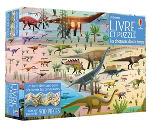Les dinosaures dans le temps : livre et puzzle - Rachel Firth