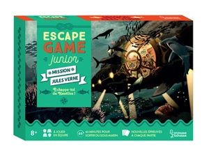 Mission Jules Verne : escape game junior : échappe-toi du Nautilus ! - Loïc Audrain