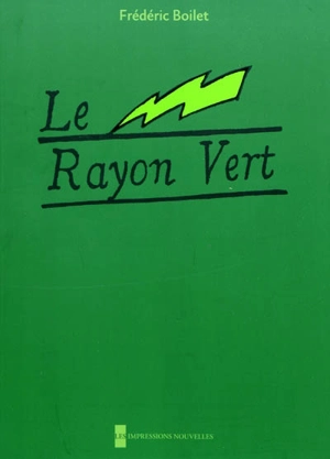 Le rayon vert - Frédéric Boilet