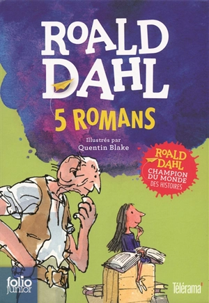 Roald Dahl : 5 romans illustrés par Quentin Blake - Roald Dahl