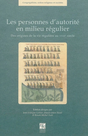 Les personnes d'autorité en milieu régulier : des origines de la vie régulière au XVIIIe siècle : actes du septième colloque international du CERCOR, Strasbourg, 18-20 juin 2009 - CENTRE EUROPÉEN DE RECHERCHES SUR LES CONGRÉGATIONS ET ORDRES RELIGIEUX  (6 ; 2009 ; Strasbourg)