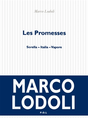 Les promesses - Marco Lodoli